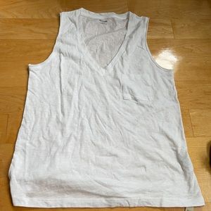 Madewell White Tank